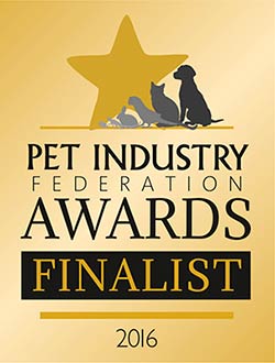 Pet Industry Federation Awards Finalist 2016