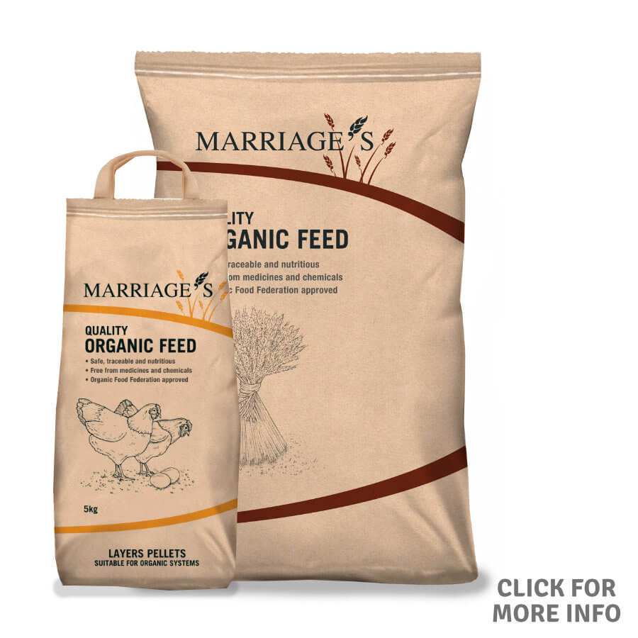 Organic Animal Feed - Marriage's - Quality Pet Foods and Animal Feeds